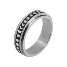 Load image into Gallery viewer, "Moon Child" Spinner Ring