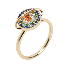 Load image into Gallery viewer, Adjustable Planet Spinner Ring
